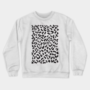 Fierce black and white, cats allover, wildcat, BoomBoomInk Crewneck Sweatshirt